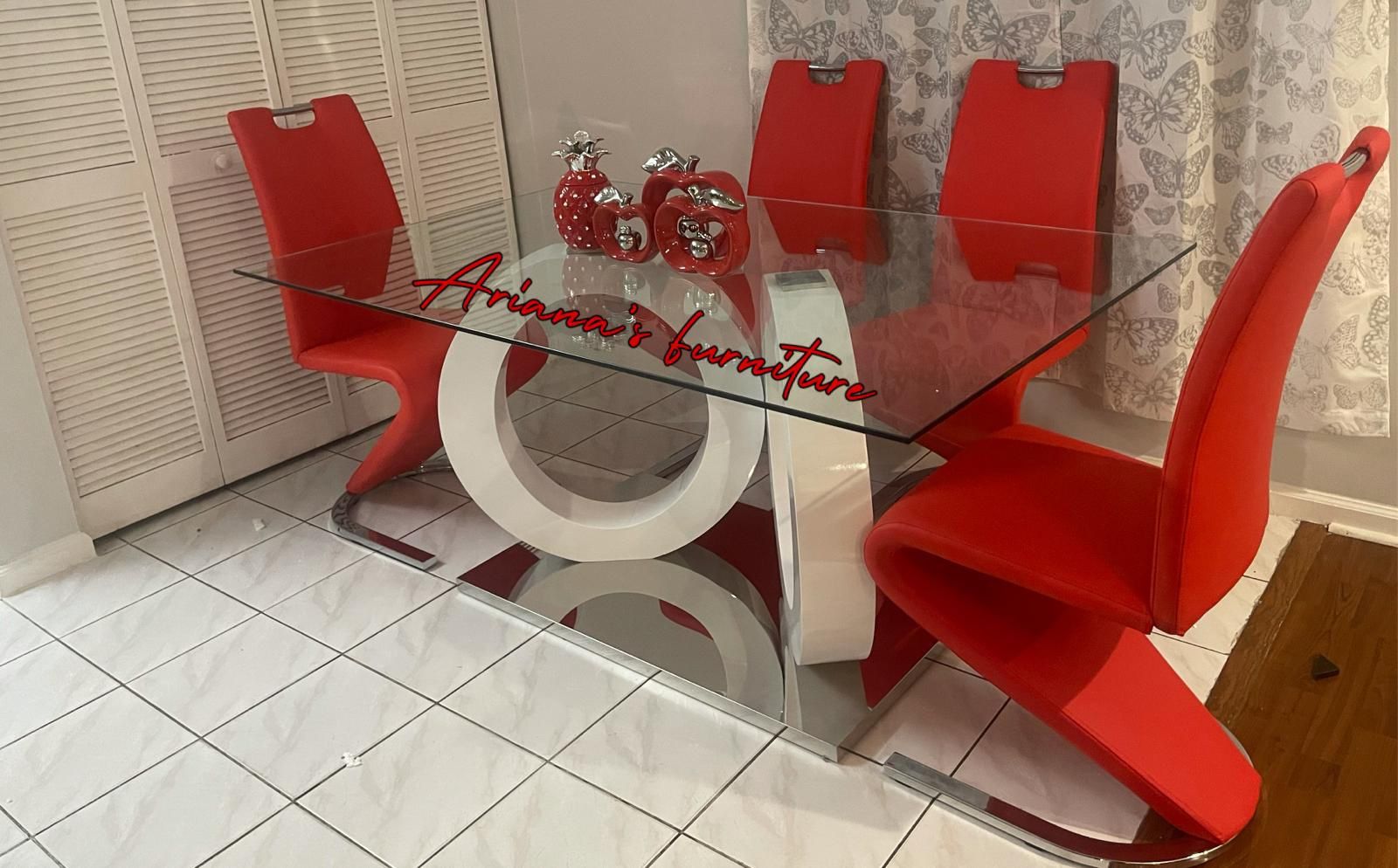 New Dining Table Set 71x35