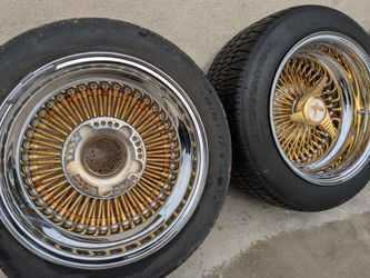 13x7 Spoke Wire Wheels 