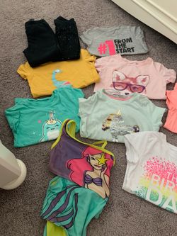 Girls size 5 clothing