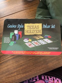 Texas hold ‘em poker set
