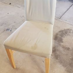 Wood Chairs W/washable Cover