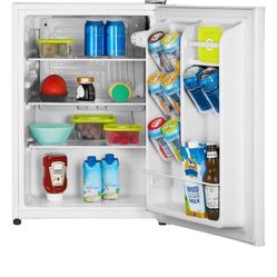 Used Insignia - 2.6 Cu. Ft. Mini Fridge - White