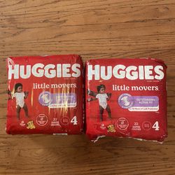 Huggies Diapers - Size 4