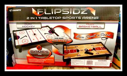 2 in 1 tabletop sports arena