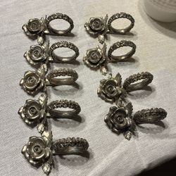 Vintage napping, napkins holders stainless steel