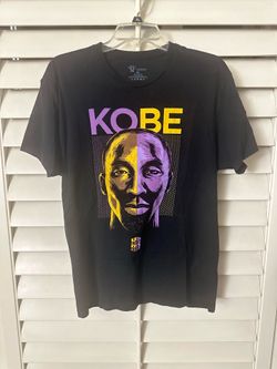 Kobe Bryant Original Merch Graphic Tee KB20 Cotton Black T Shirt Mens Size M