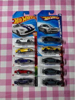 Hot Wheels Dodge Viper Charger Challenger