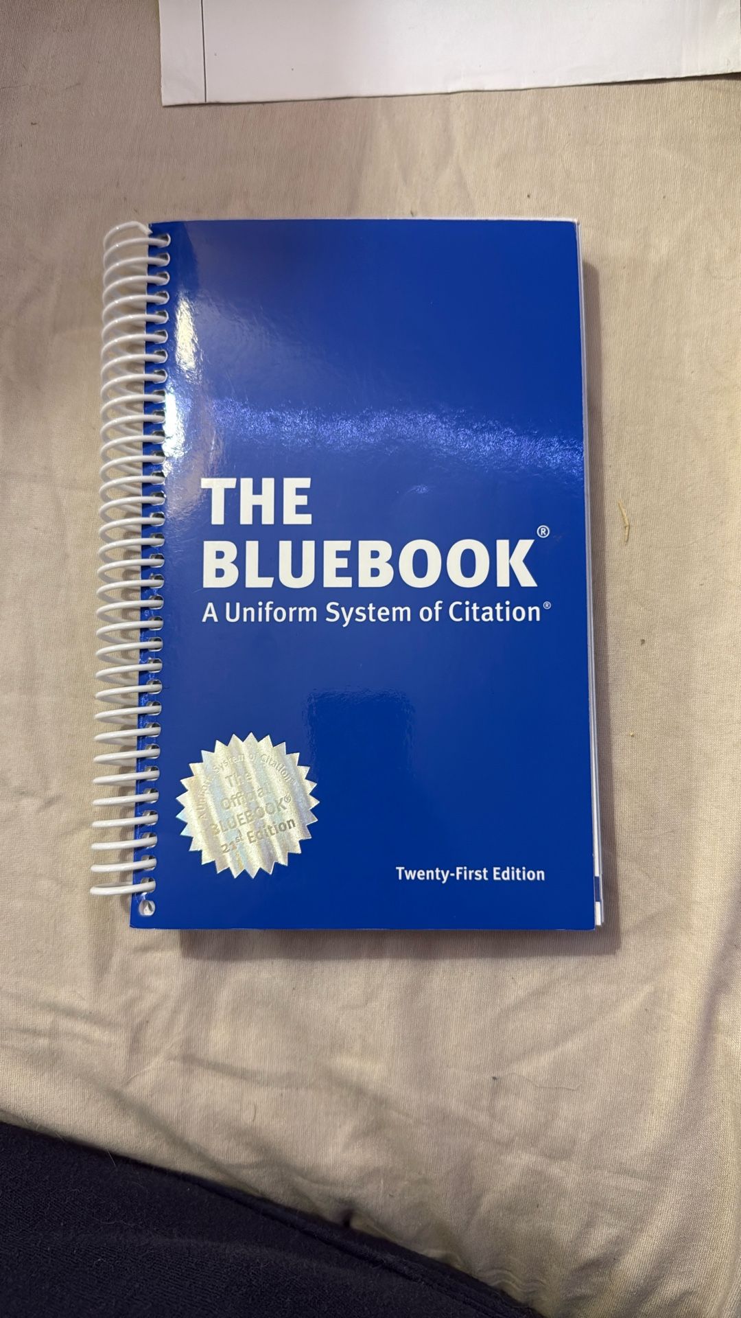 The Bluebook