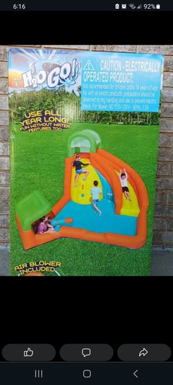H2OGO!
Canopy Cove MEGA Inflatable Outdoor Water Park.
BRAND NEW/SEALED