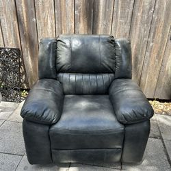 Gray Recliner