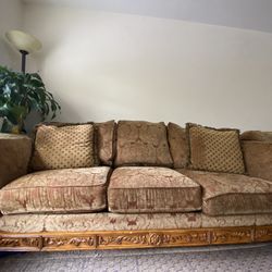 Brown Sofa (three-seater)