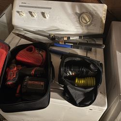 Drill & tire air pump