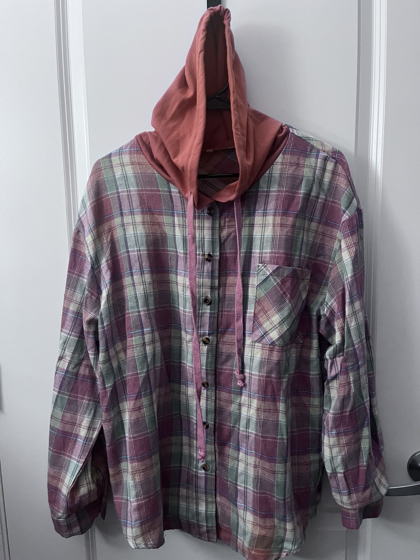 Long Sleeve Shirt With Hoodie