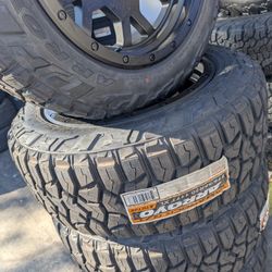 ‼️🚘 Vendo Rines Nuevos 20x10 Con Llantas Nuevas 275:55R20 LT