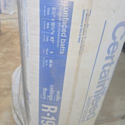 R19x15 Unfaced 88 Sq Ft. 50  each  bag 