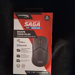 HyperX Pulsefire Saga Pro Wireless Gaming Mouse. 
