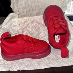 Toddler Red Vans 