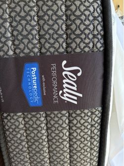 Queen bed - mattress, frame, headboard