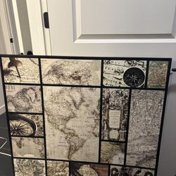 World Map Art 