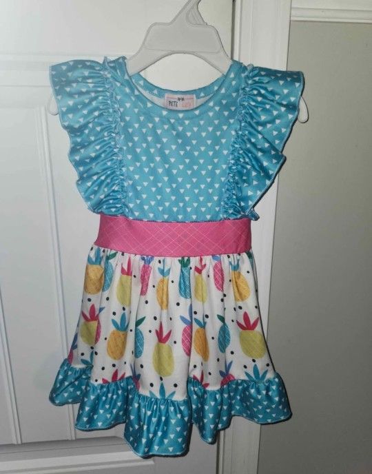 Baby Girl Pineapple Dress