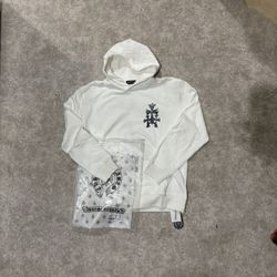 White Chrome Hearts Hoodie