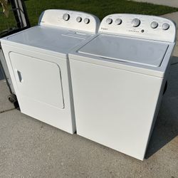 Full Size Whirlpool Washer And Dryer