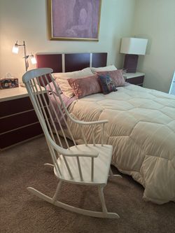 Windsor Rocking Chair - Vintage Slovenia Yugoslavia 70s