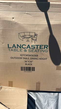 2 New Outdoor Tables 