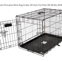 Precision Pet Products One Door Provalue Wire Dog Crate, With 5-Point Locking System