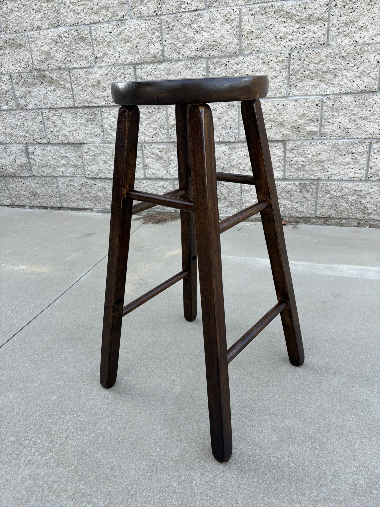 Solid Wood Stool