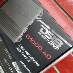 DS18 1000.4 Amplifier 