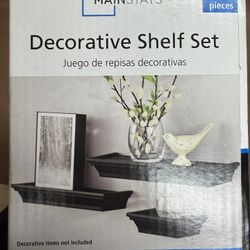 Decorative Shelf Set
