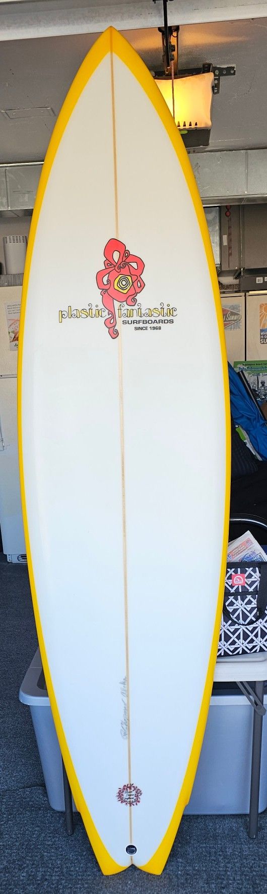 Dick Brewer/Owl Chapman/Plastic Fantastic Surfboards