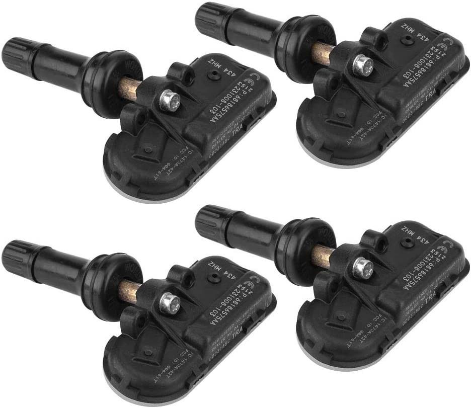 Set of 4 CDWTPS (contact info removed)7 AA Tire Pressure Sensors for Dodge Ram / Jeep Cherokee 2014 - 2012