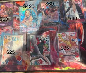 One Piece Trading Card Game Card Lot