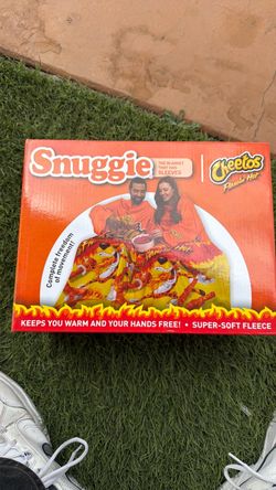 Snuggie Cheeto blanket/new