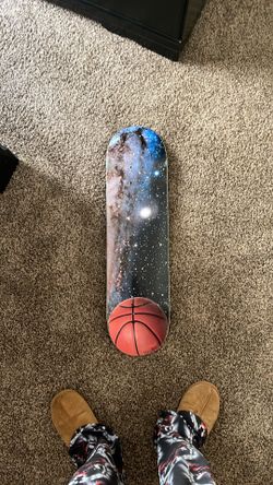 Galaxy Basketball Skateboard