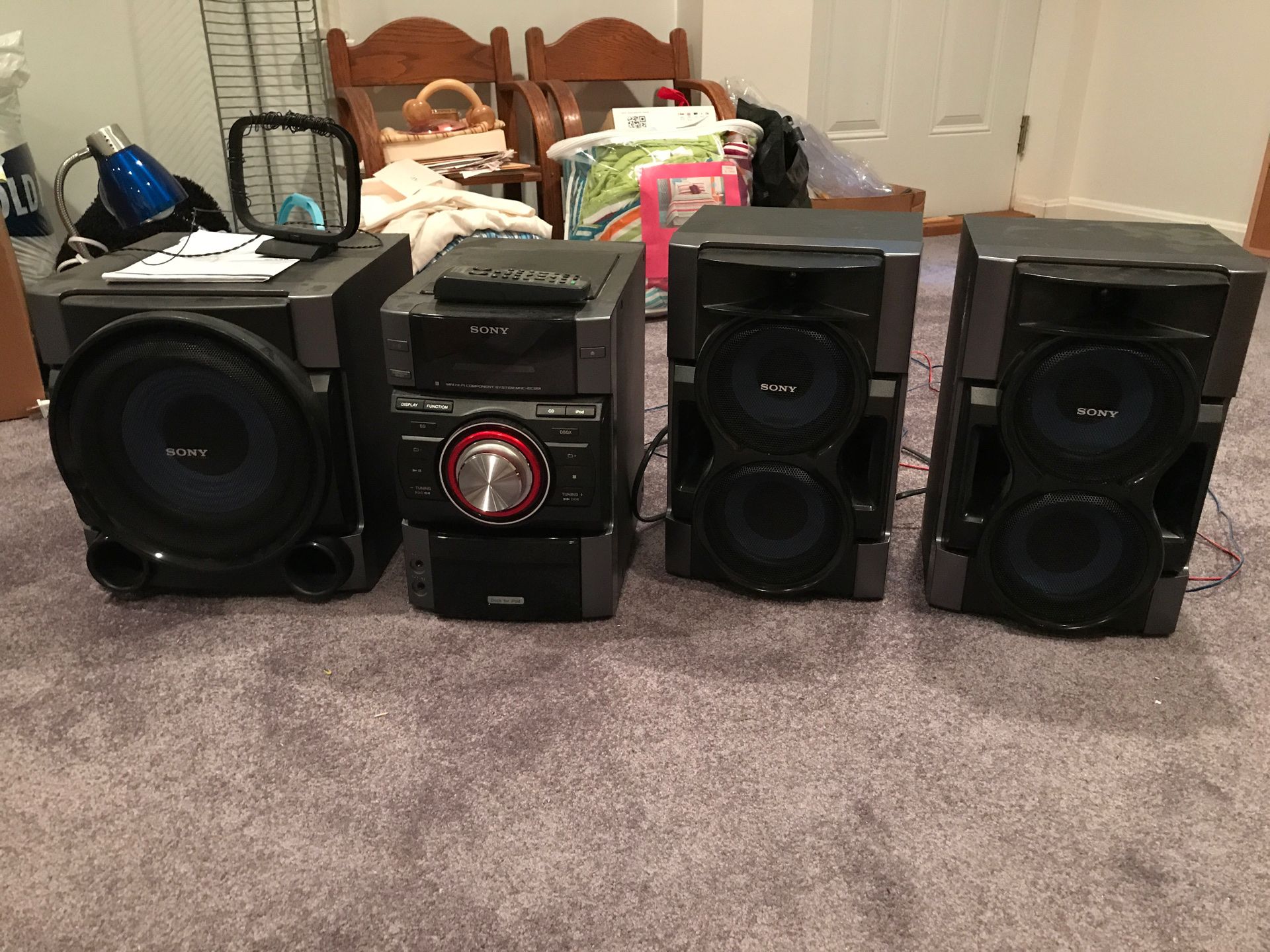 Sony bookshelf speaker system