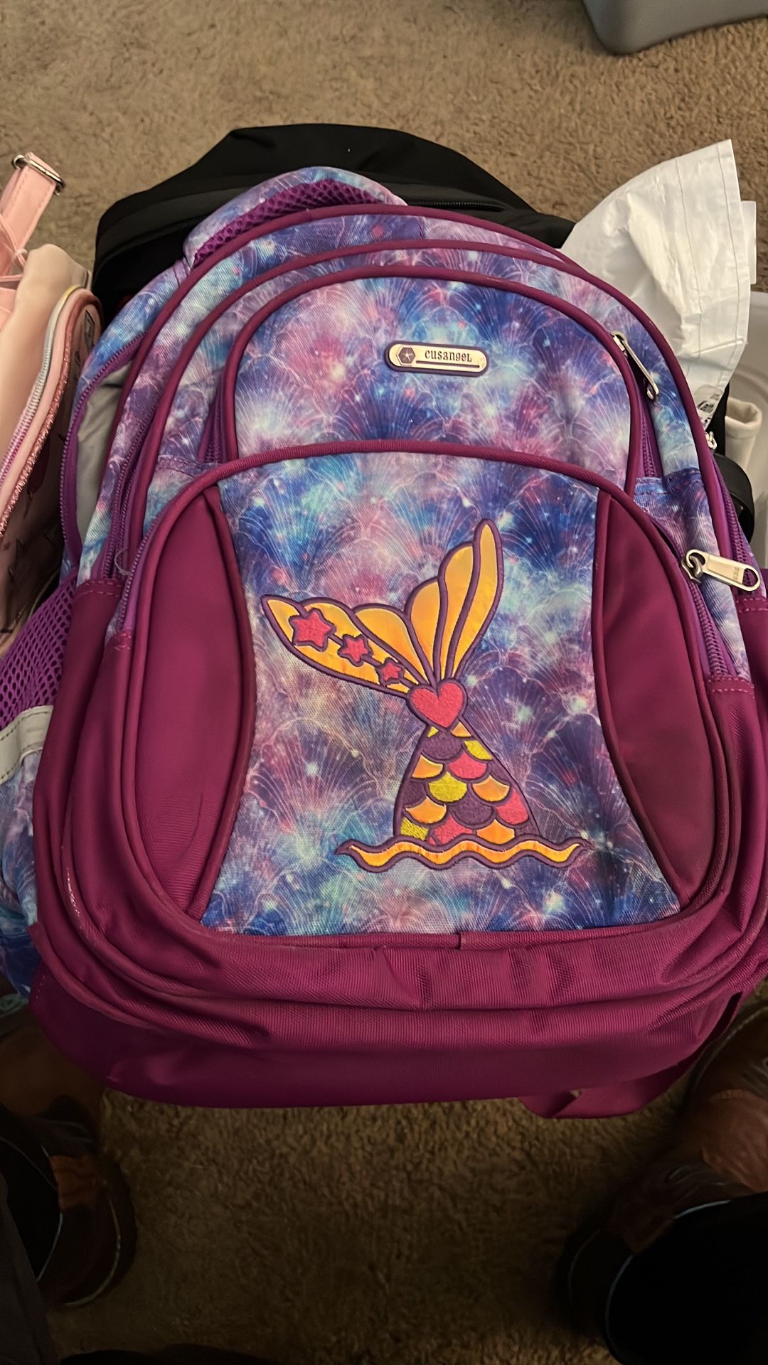 Mermaid backpack 