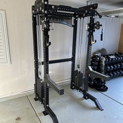 Vesta Fitness PRO SERIES 2-1 Ultimate Half Rack Functional Trainer/Gym Equipment/ Home Gym/ Fitness/ FREE DELIVERY 🚚 