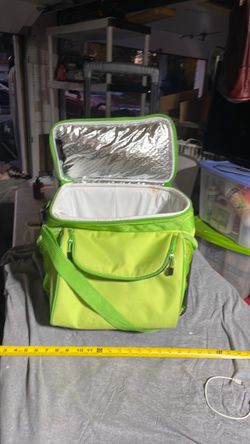 Green Insulated Cooler Lunch Bag