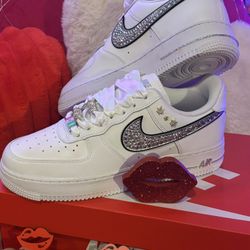 Blinged Out Nike Air Force 1