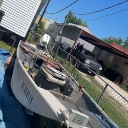 Rhino Aluminum Boat With Trailer 