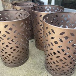 Set Of 4 Flower Pots Indoor/ Outdoor