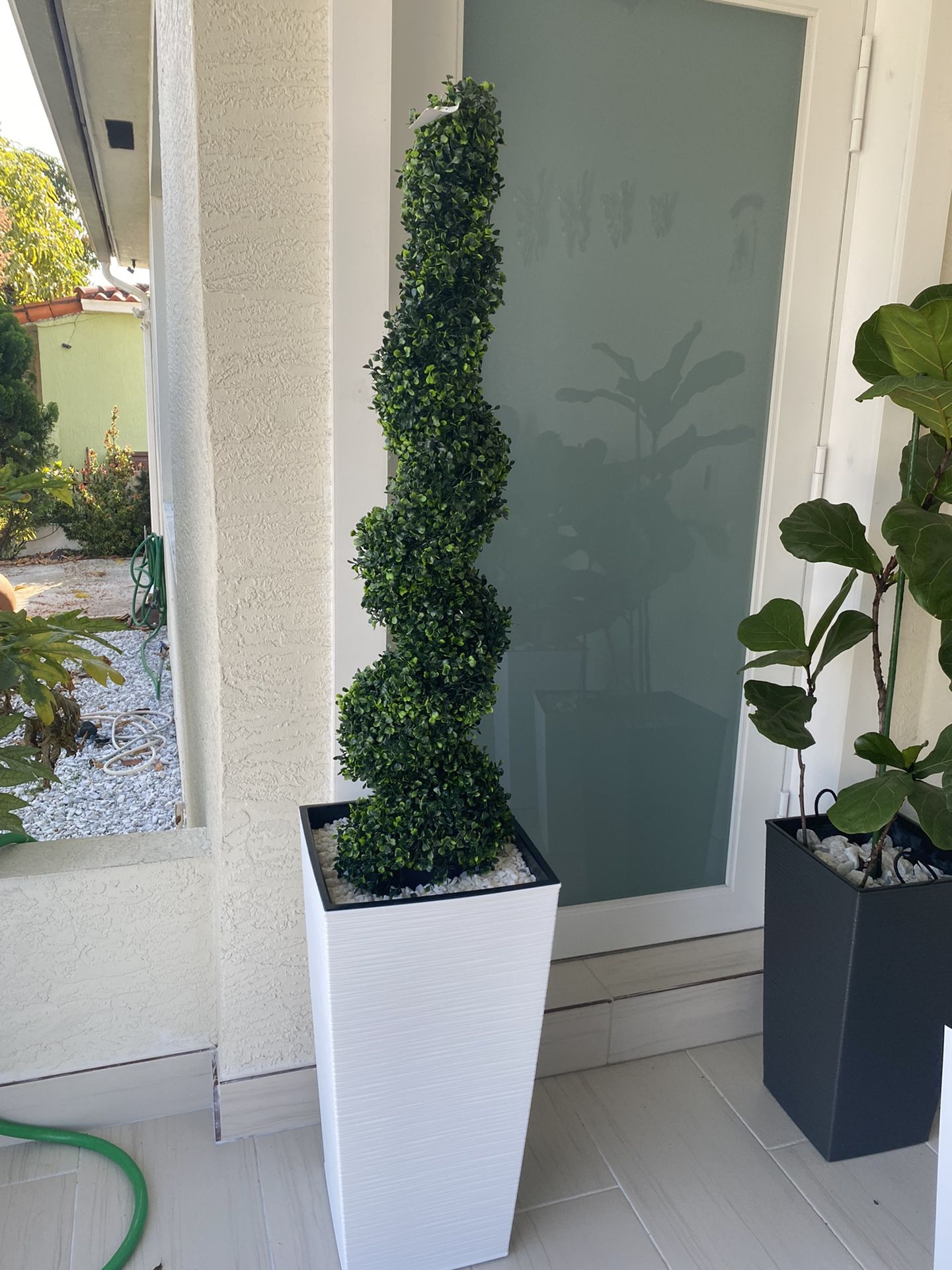 Artificial Spiral Topiary 
