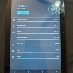 Tablet Onn 10.1" and Arteck Bluetooth Wireless Keyboard (Extra $10 With Keyboard)