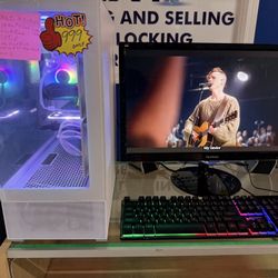 Gaming PC AMD Ryzen 7  32GB DDR4 ARGB RAM 512GB SSD 2TB HDD RTX 3060 12GB Graphics Win 11 7ARGB Fans Case , MSI X570 TAMAHAWK Wi-Fi Mothe