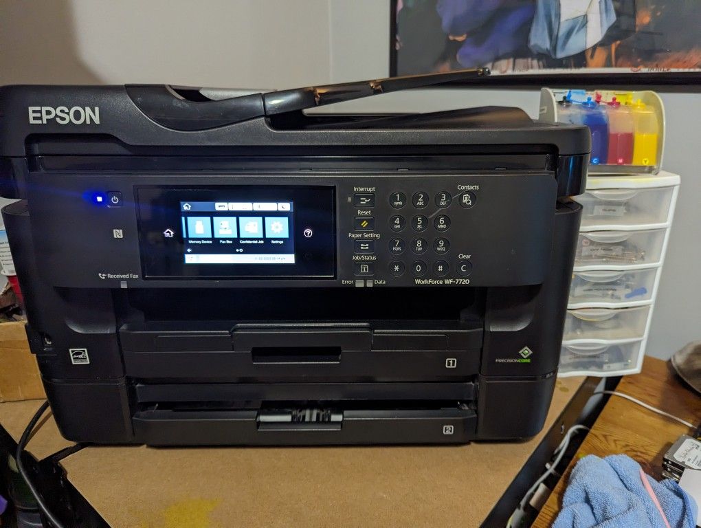 Epson Workforce WF 7720 Printer Sublimation