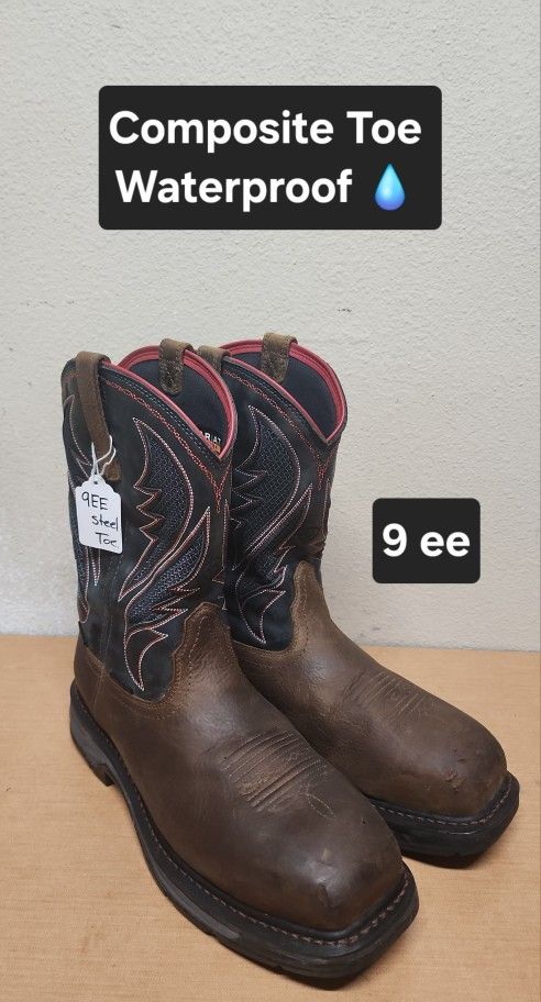 Ariat Work Boot Size 9 ee COMPOSITE TOE