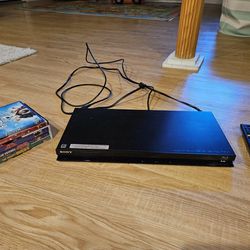 Sony Blu-Ray DVD Player With Frozen, Cars, and Mighty Ducks Trilogy DVDs
